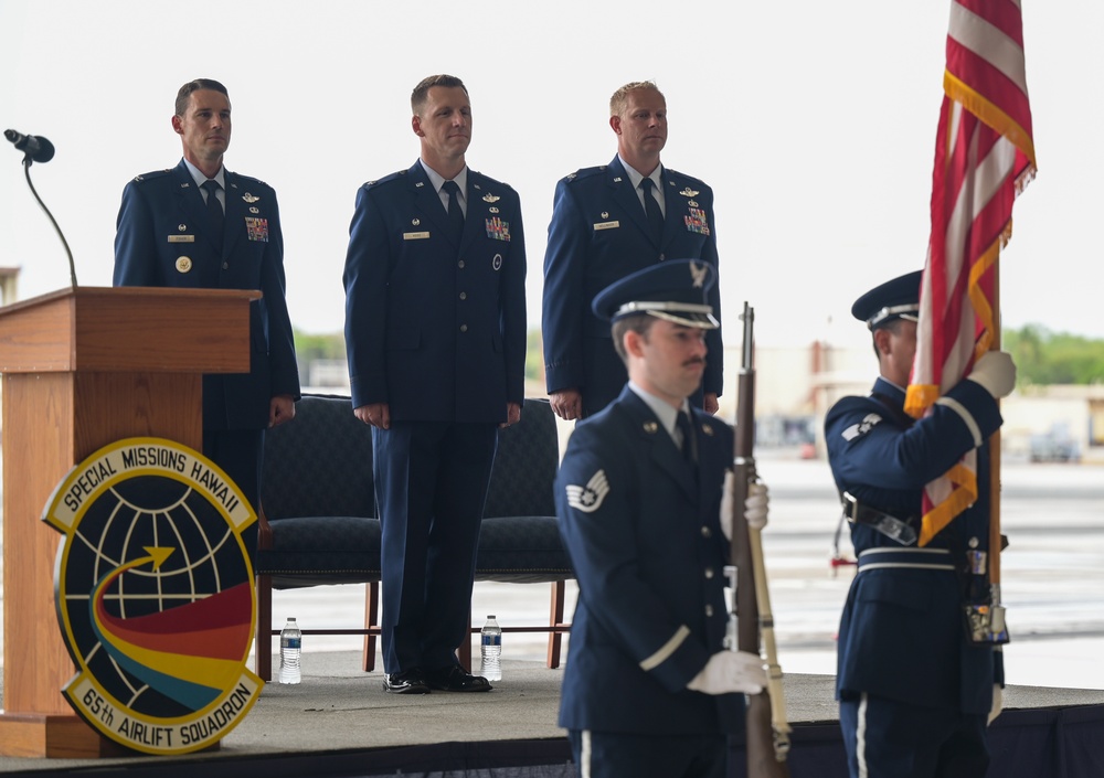 65th AS Change of Command