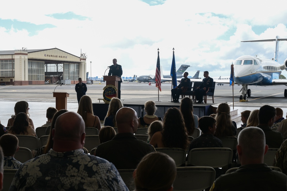 65th AS Change of Command