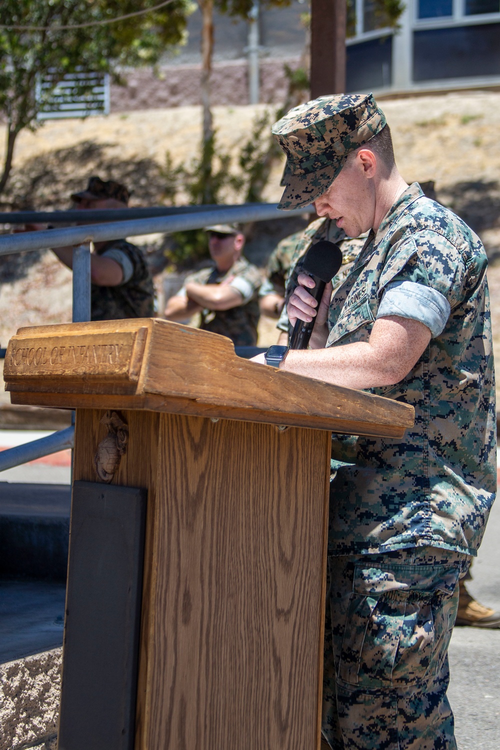 SOI-West holds change of command ceremony