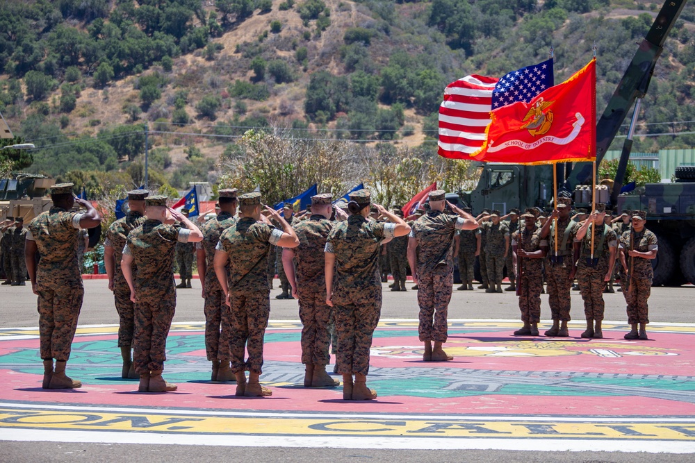 SOI-West holds change of command ceremony