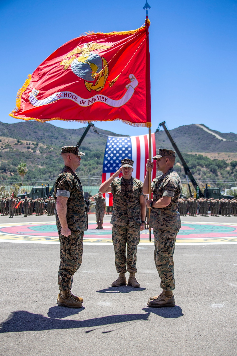 SOI-West holds change of command ceremony