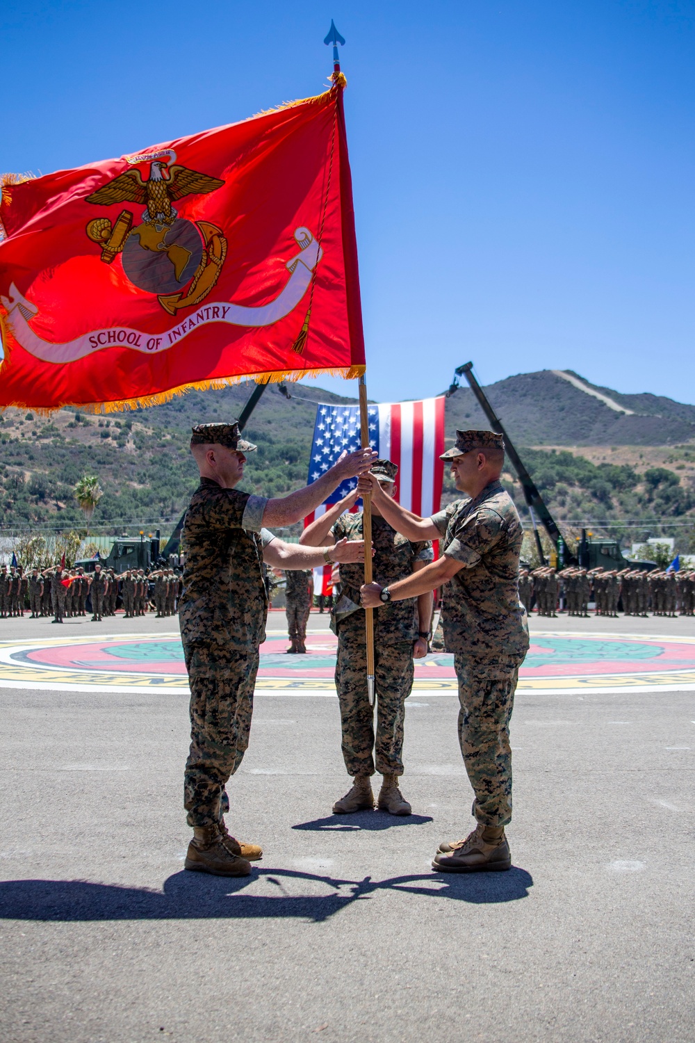 SOI-West holds change of command ceremony