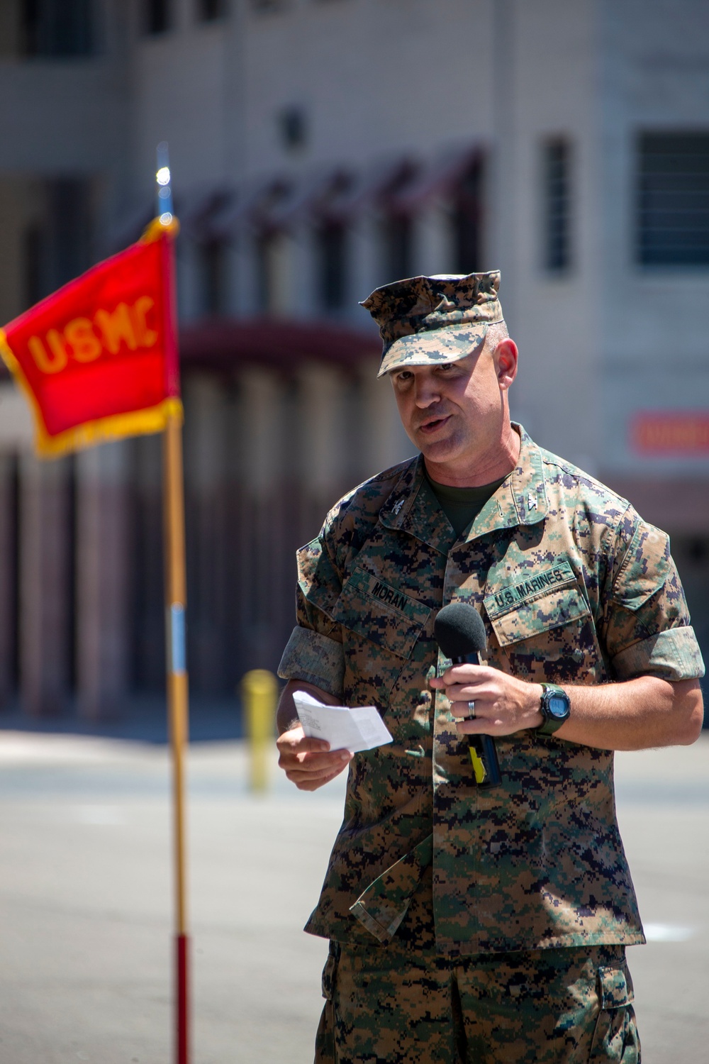 SOI-West holds change of command ceremony