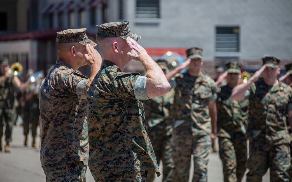 SOI-West holds change of command ceremony