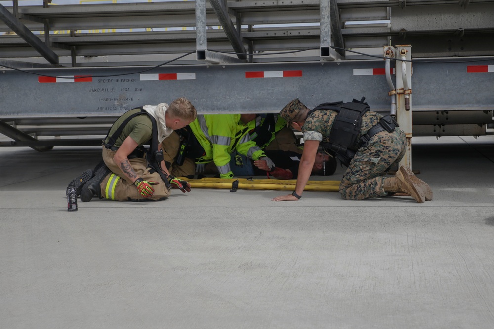 Exercise Lethal Breeze 2022: Aircraft Mishap Response Drill