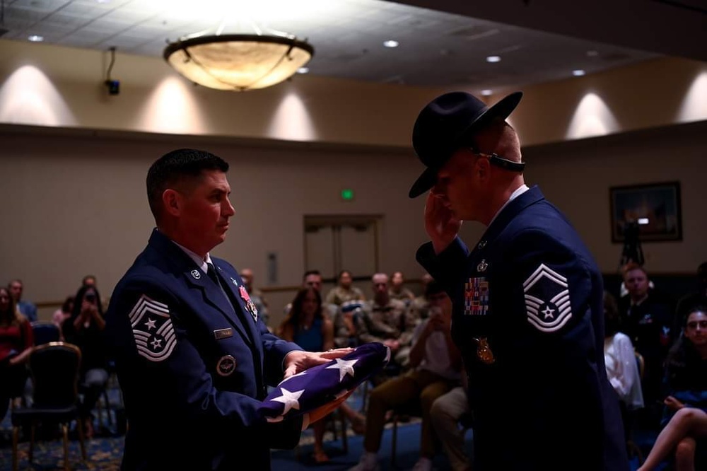 Chief Master Sgt. Jason DeLucy's Retirement Ceremony