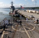 USS Gravely Departs Yorktown