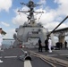USS Gravely Passes Through Coleman Bridge