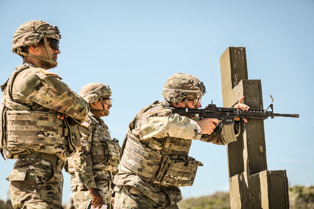 Soldiers compete in the III Armored Corps Best Squad Competition 2022