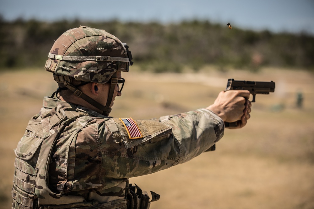 Soldiers compete in the III Armored Corps Best Squad Competition 2022