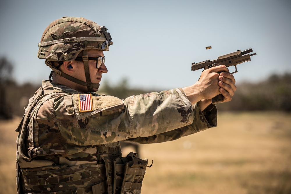 Soldiers compete in the III Armored Corps Best Squad Competition 2022