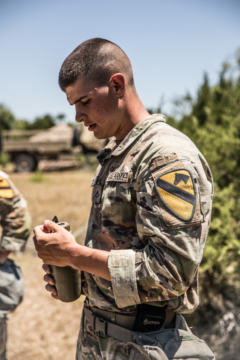 Soldiers compete in the III Armored Corps Best Squad Competition 2022