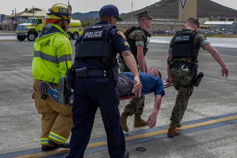 Exercise Lethal Breeze 2022; Aircraft Mishap Response Drill