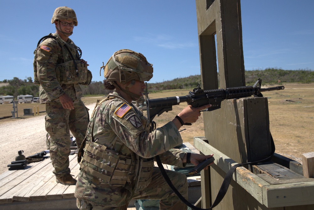 Weapons Qualification in the III Armored Corps Best Squad Competition 2022