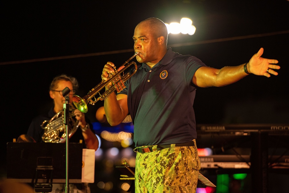 U.S. Pacific Fleet Band Performs During Pacific Partnership 2022 Host Nation Outreach Event in Vietnam