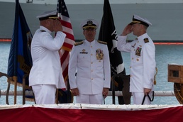 Submarine Squadron 7 Change of Command