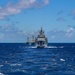 Abraham Lincoln Carrier Strike Group, Japan Maritime Self-Defense Force, Royal Australian Navy sail in formation