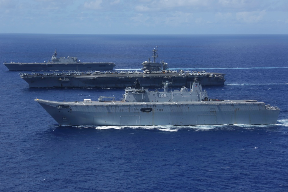 DVIDS - Images - Abraham Lincoln Carrier Strike Group, Japan Maritime ...