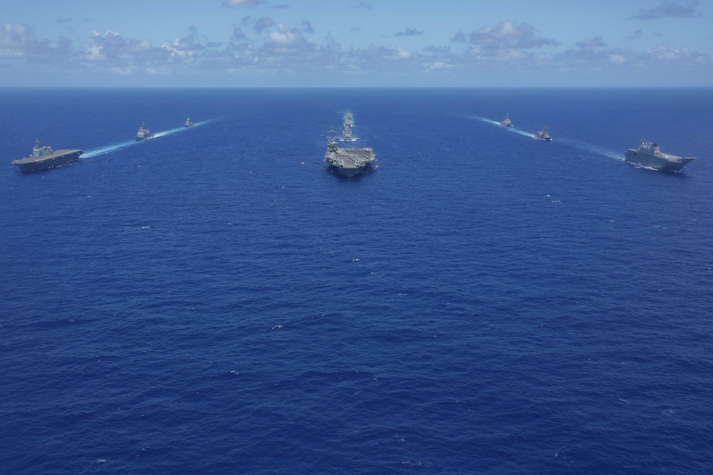 DVIDS - Images - Abraham Lincoln Carrier Strike Group, Japan Maritime ...