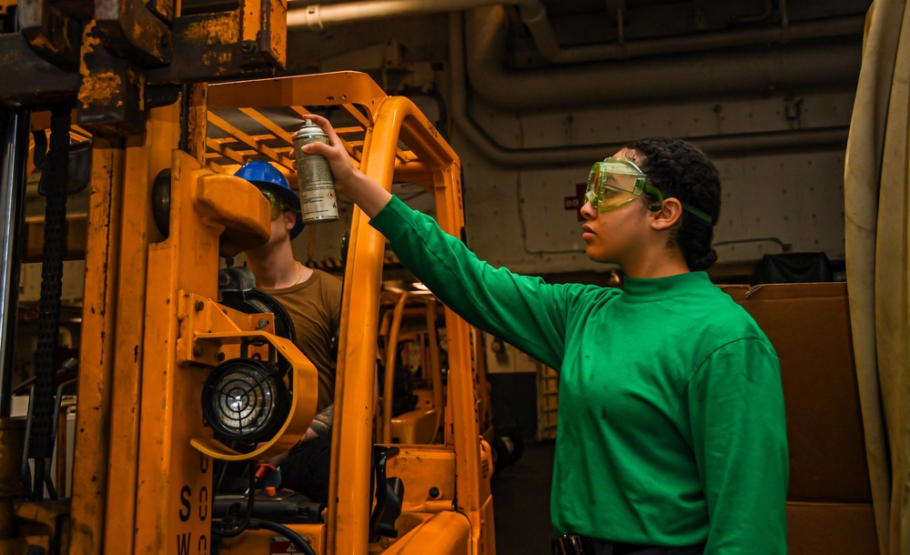The Harry S. Truman Carrier Strike Group is on a scheduled deployment in the U.S. Naval Forces Europe area of operations, employed by U.S. Sixth Fleet to defend U.S., allied and partner interests.