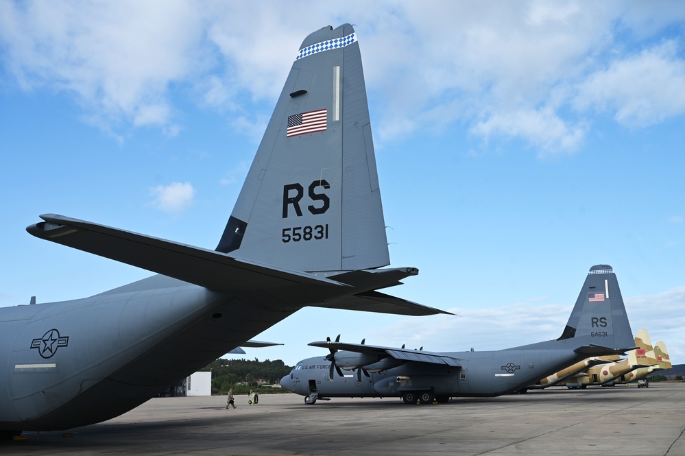 Flight on June 22, 2022, at Kenitra Air Base, Morocco during African Lion 2022