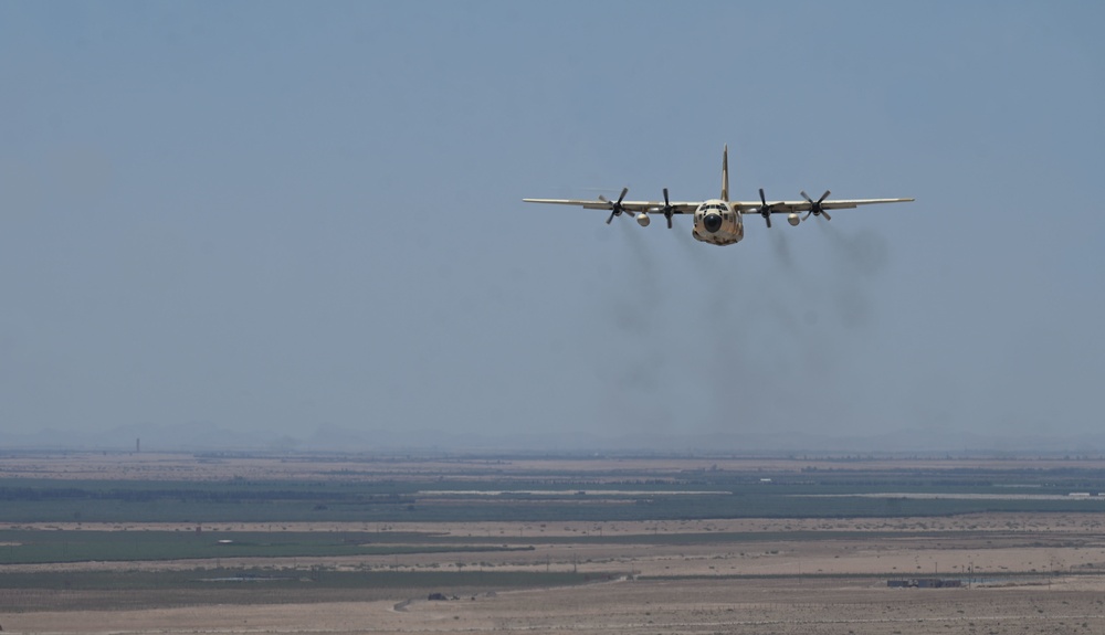 Flight on June 22, 2022, at Kenitra Air Base, Morocco during African Lion 2022