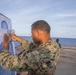 U.S. Marines conduct a range while underway aboard the USS Carter Hall
