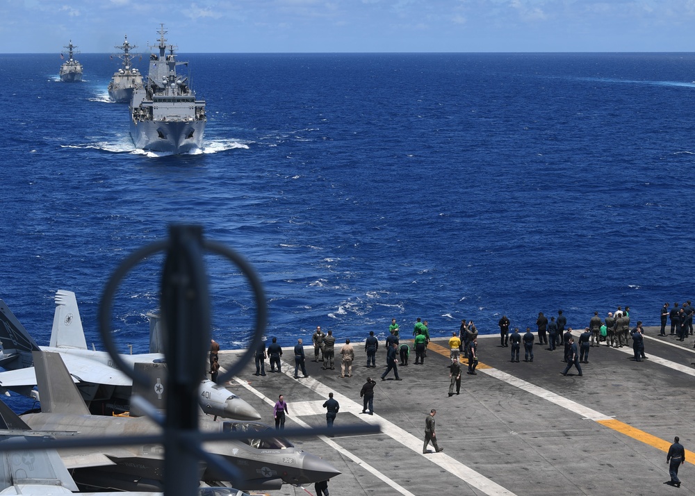 DVIDS - Images - Abraham Lincoln Carrier Strike Group, Japan Maritime ...