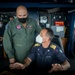 Rear Adm. Dennis Velez, commander, Carrier Strike Group (CSG) 10 Visits Italian Navy Destroyer ITS Caio Duilio (D 554)