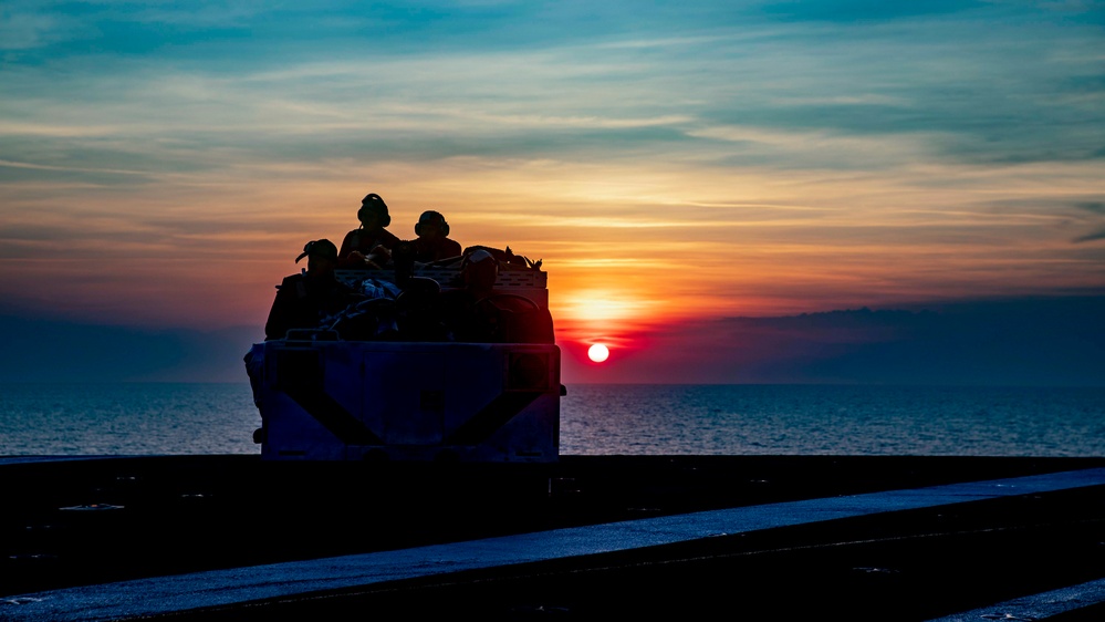 Flight Operations Aboard USS George H.W. Bush (CVN 77)