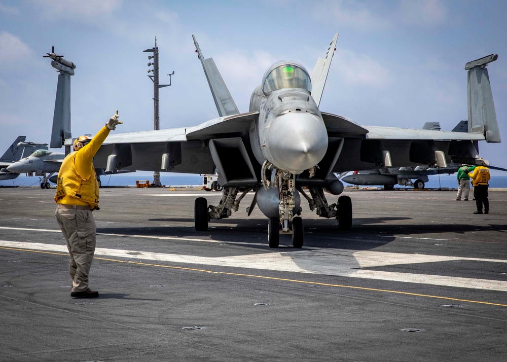 Flight Operations Aboard USS George H.W. Bush (CVN 77)