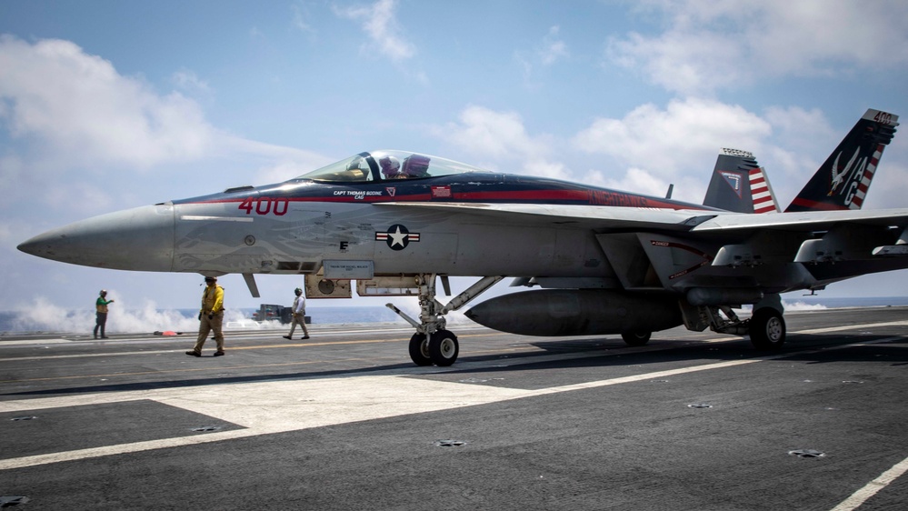 Flight Operations Aboard USS George H.W. Bush (CVN 77)