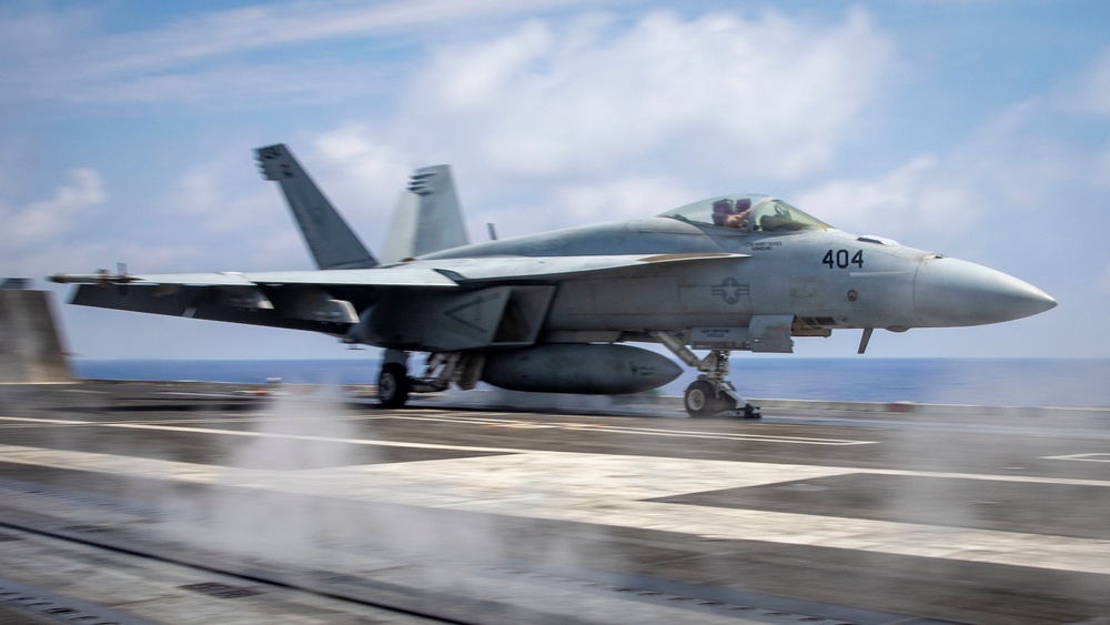 Flight Operations Aboard USS George H.W. Bush (CVN 77)