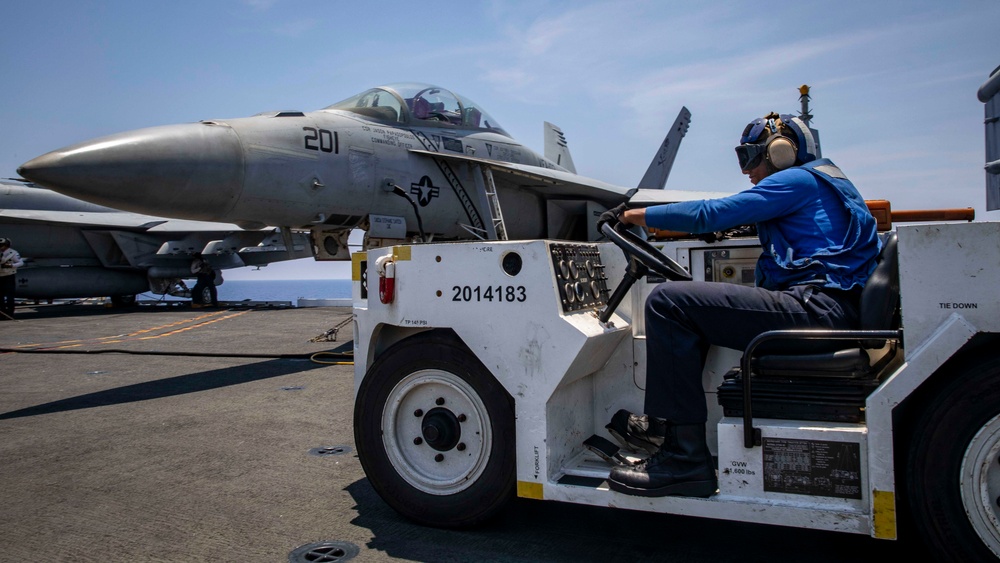 Flight Operations Aboard USS George H.W. Bush (CVN 77)