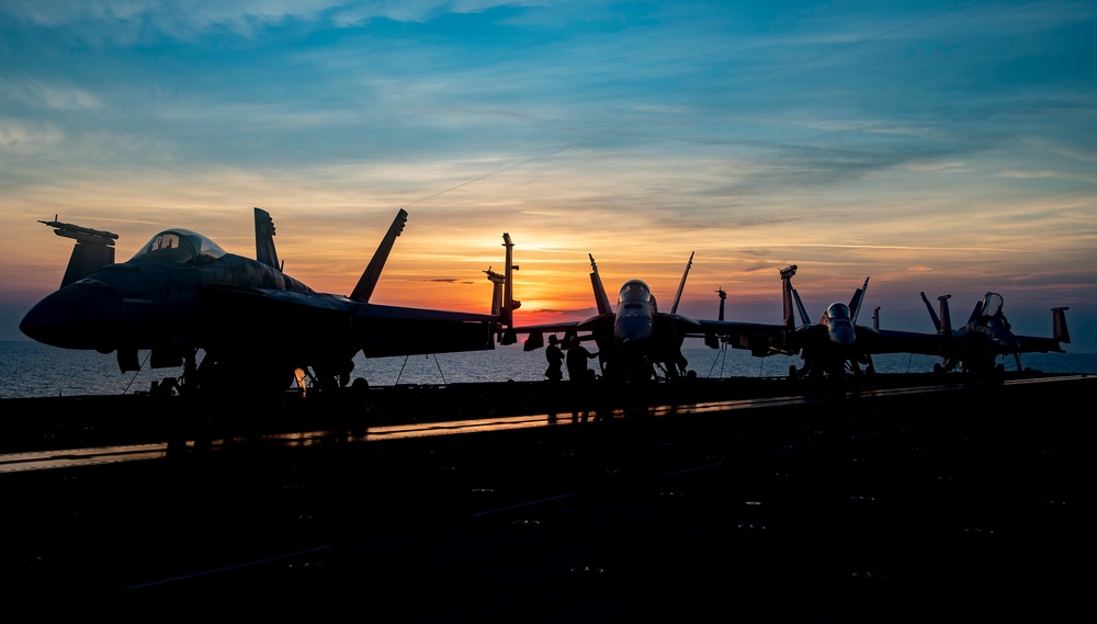 Flight Operations Aboard USS George H.W. Bush (CVN 77)