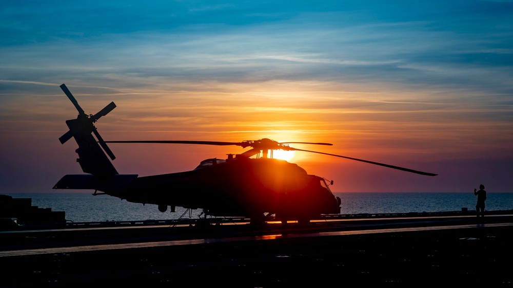 Flight Operations Aboard USS George H.W. Bush (CVN 77)