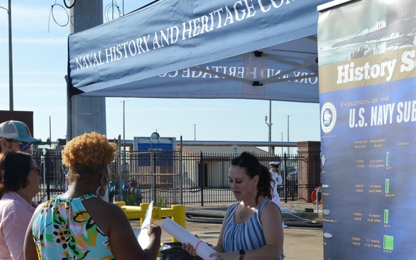 Naval History &amp; Heritage Command supports USS Montana (SSN-794) commissioning at Naval Station Norfolk