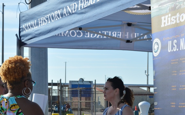 Naval History &amp; Heritage Command supports USS Montana (SSN-794) commissioning at Naval Station Norfolk