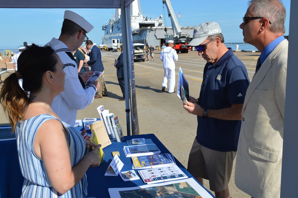 Naval History &amp; Heritage Command supports USS Montana (SSN-794) commissioning activities