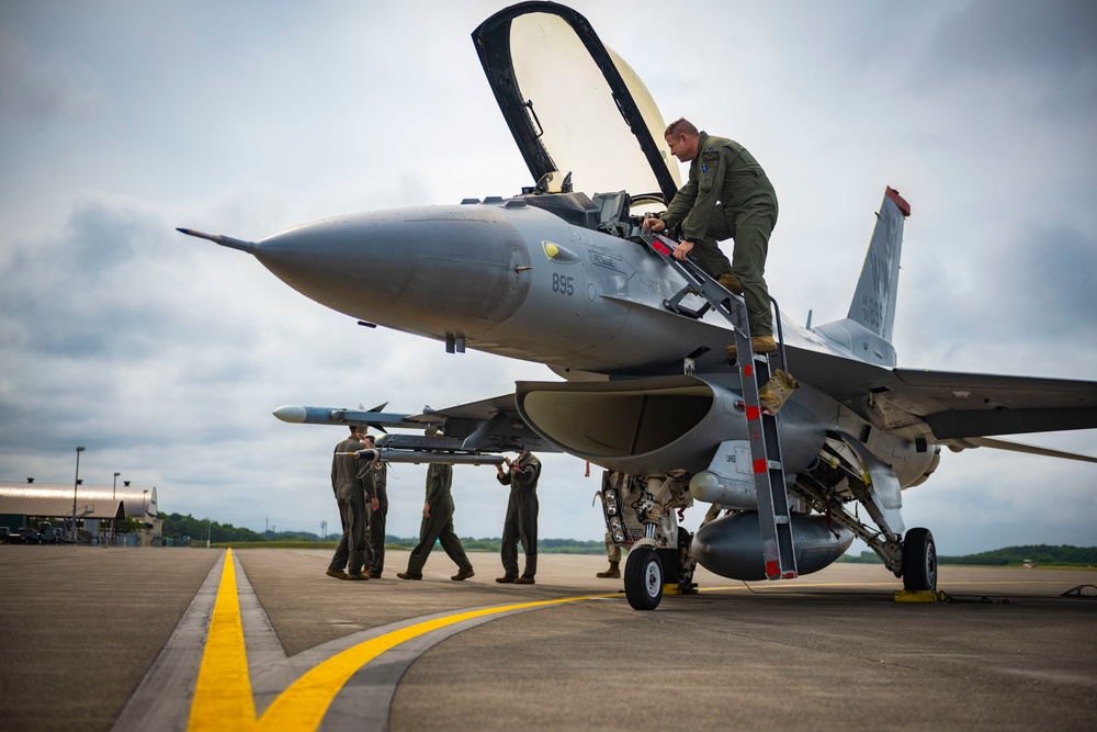 35th Fighter Wing Commander's Final Flight