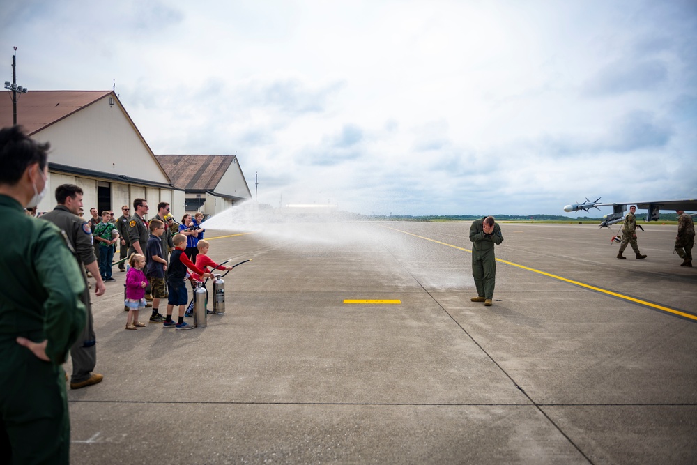 35th Fighter Wing Commander's Final Flight