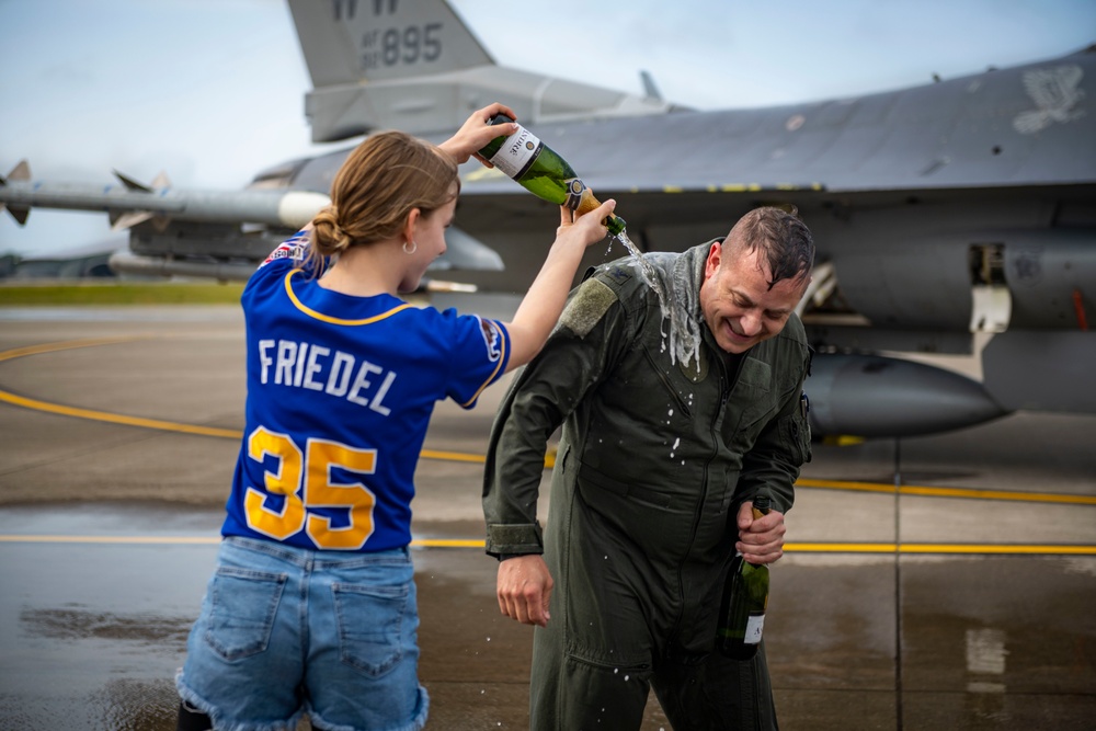 35th Fighter Wing Commander's Final Flight