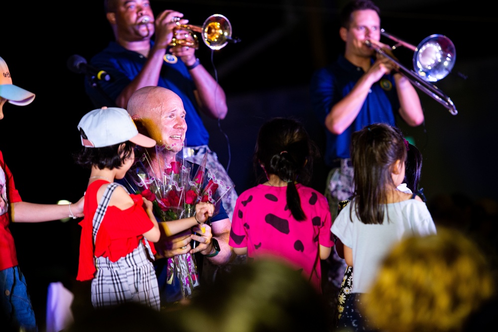 U.S. Pacific Fleet Band Performs During Pacific Partnership 2022