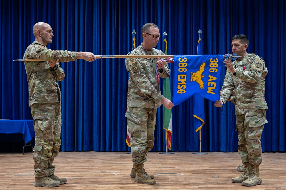 386th Expeditionary Mission Support Group inactivates