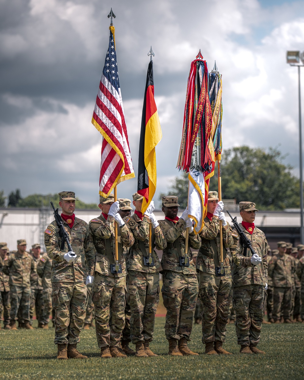 5th Battalion, 4th Air Defense Artillery Regiment commander signs off