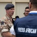 African media visit a combined joint special operations task force operations center in Agadir, Morocco during African Lion 2022