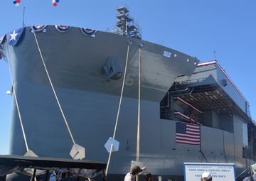 MSC’s Newest Ship USNS John L. Canley Christened at General Dynamics NASSCO San Diego