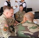 Distinguished guests from U.S. military greet U.S. and Moroccan military members outside Cap Draa during African Lion 22 at Tan Tan, Morocco