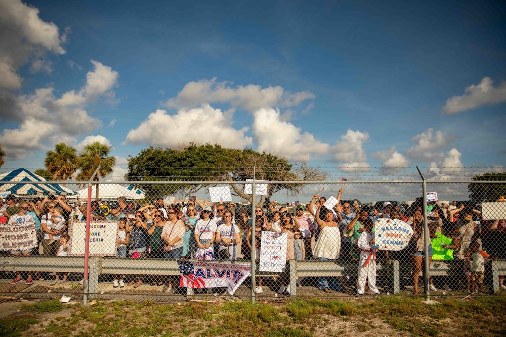 USS Jason Dunham Returns to Homeport