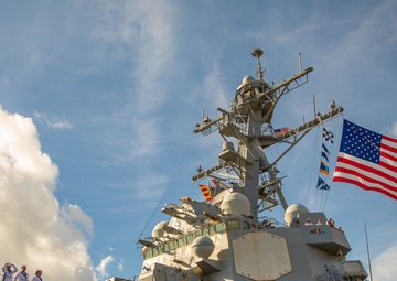 USS Jason Dunham Returns to Homeport